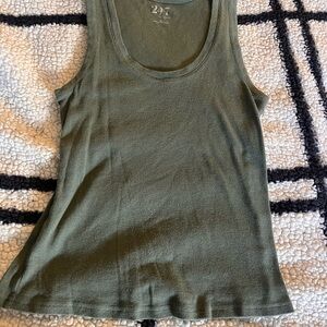 247 Women's Green Tank Top
